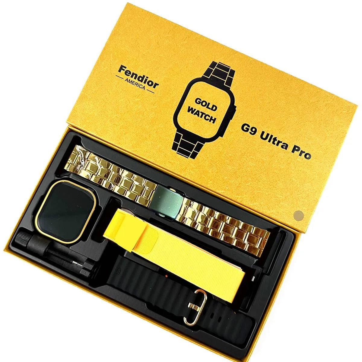 Fendior G9 Ultra Max Gold Smart Watch