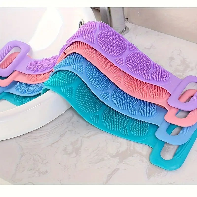 Silicone Bath Towel Strong Bath Back Rubbing Artifact