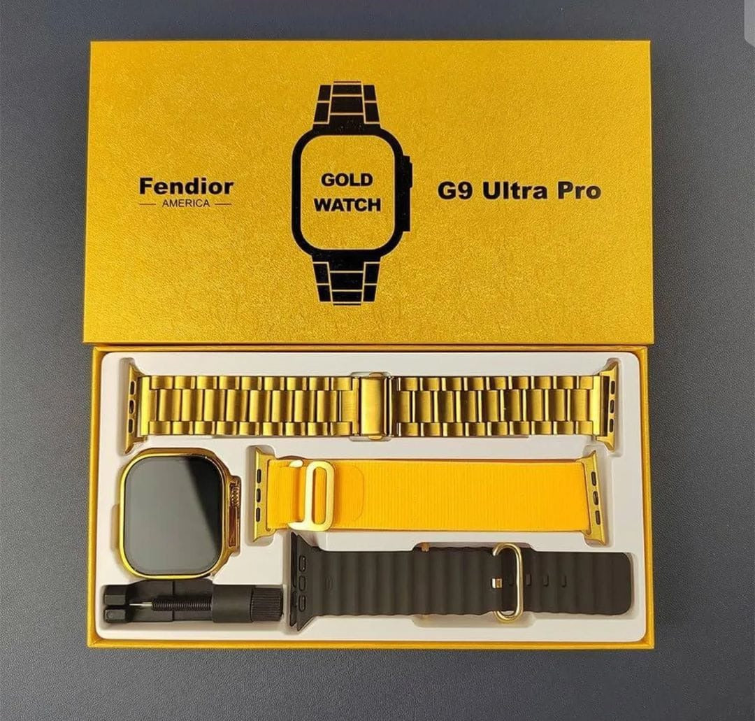 Fendior G9 Ultra Max Gold Smart Watch