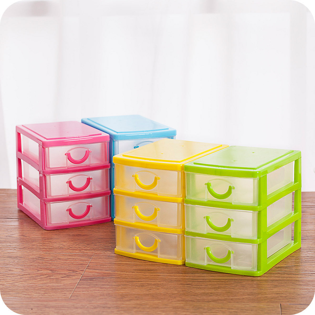 3 Drawers Desktop Multipurpose Organizer