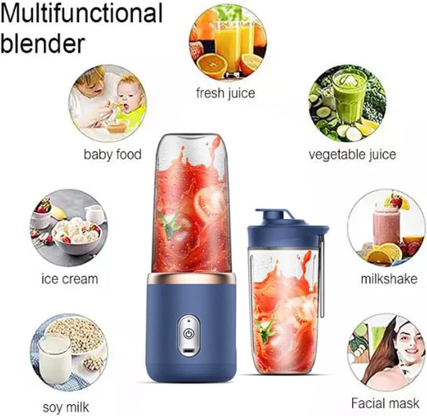 Portable USB Blender Juicer with Cup