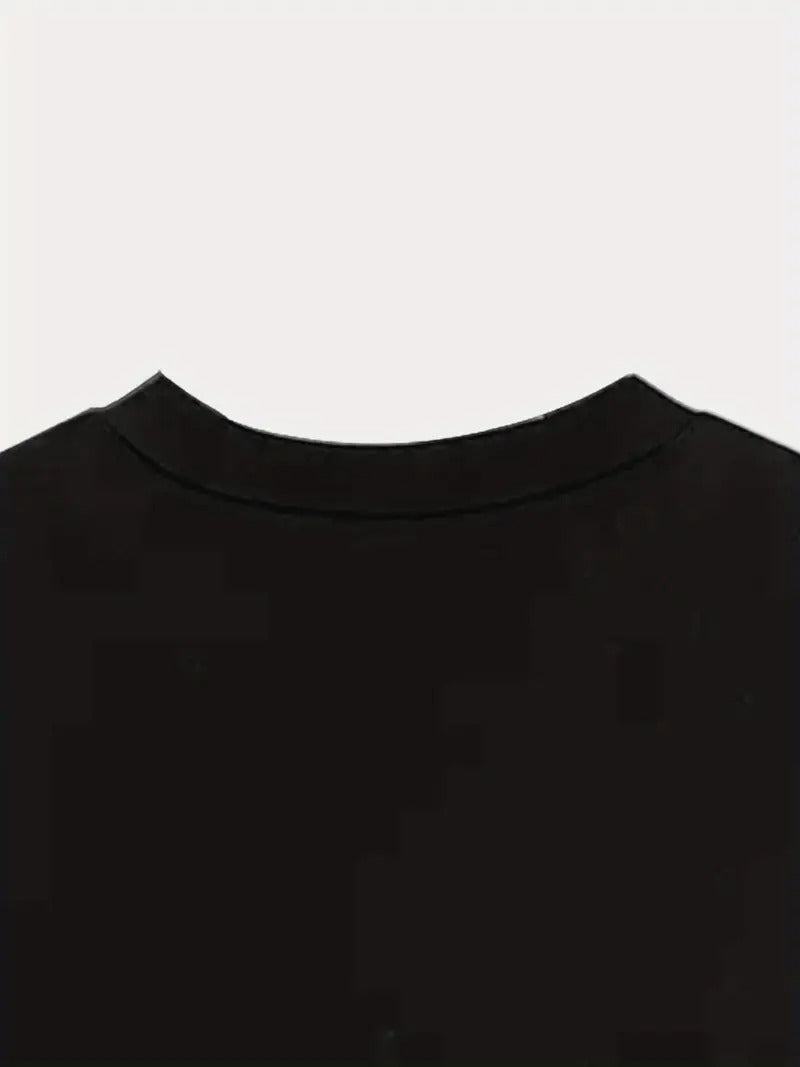 Men's Gradient Black to Blue Short-Sleeve Crewneck T-Shirt - Lightweight Polyester, Summer Casual Wear, Machine Washable