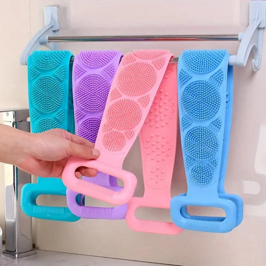 Silicone Bath Towel Strong Bath Back Rubbing Artifact