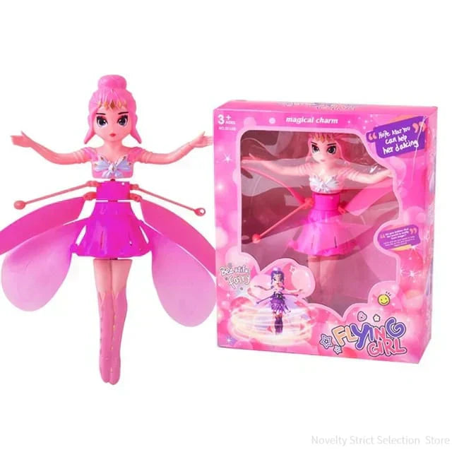Hand Sensor Flying Dancing Doll Kids Toy (Random Character)